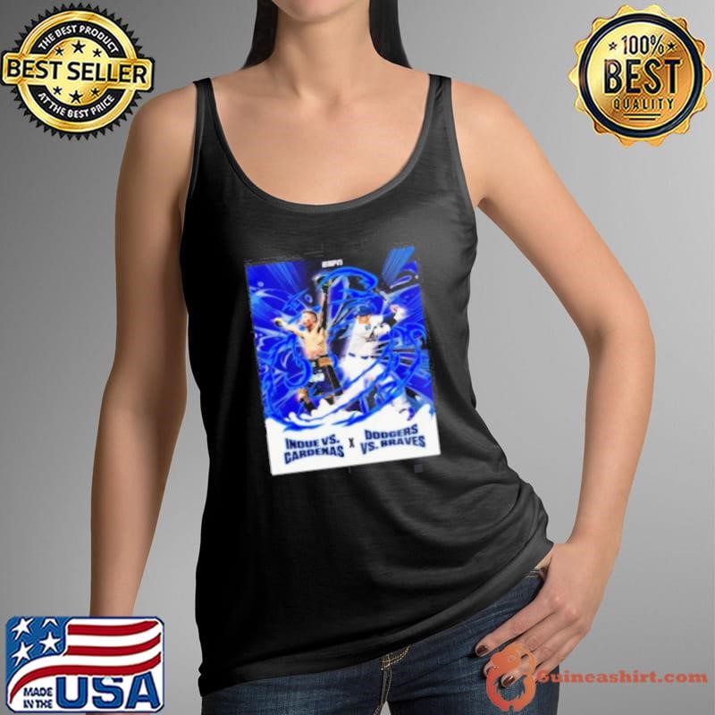 The Monster Mashup Inoue vs. Cardenas X Los Angeles Dodgers vs Braves shirt