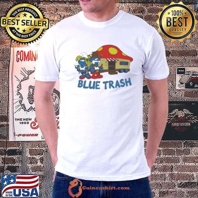 The Smurfs Blue Trash Unisex