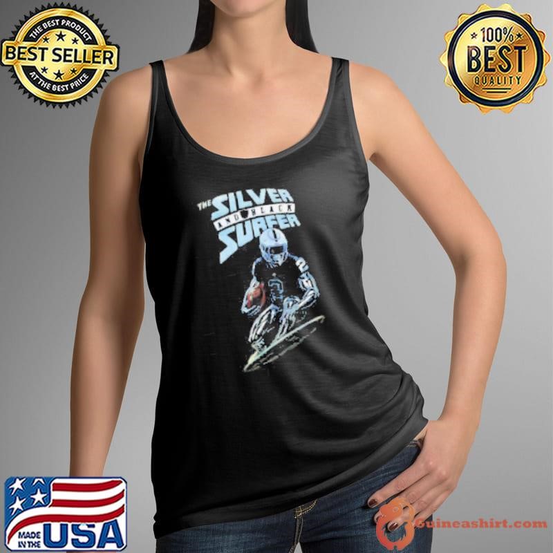 The silver and black surfer Tank Top