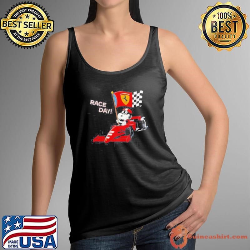 Top Ferrari Snoopy F1 Race Day Shirt