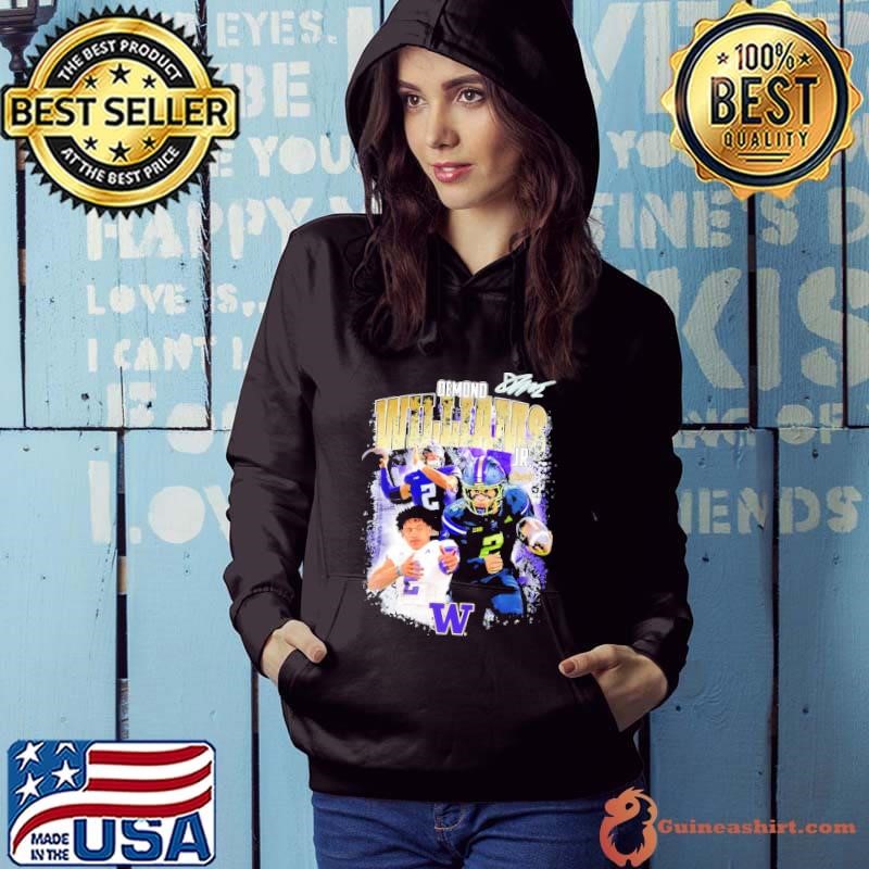 Washington Huskies Demond Williams Jr. signature Hoodie