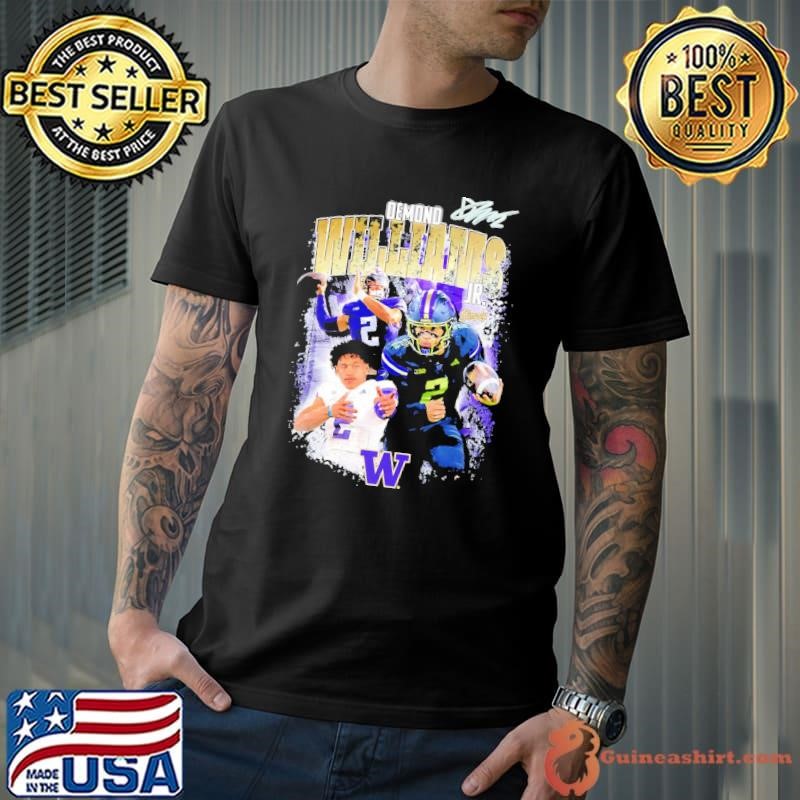 Washington Huskies Demond Williams Jr. signature Unisex