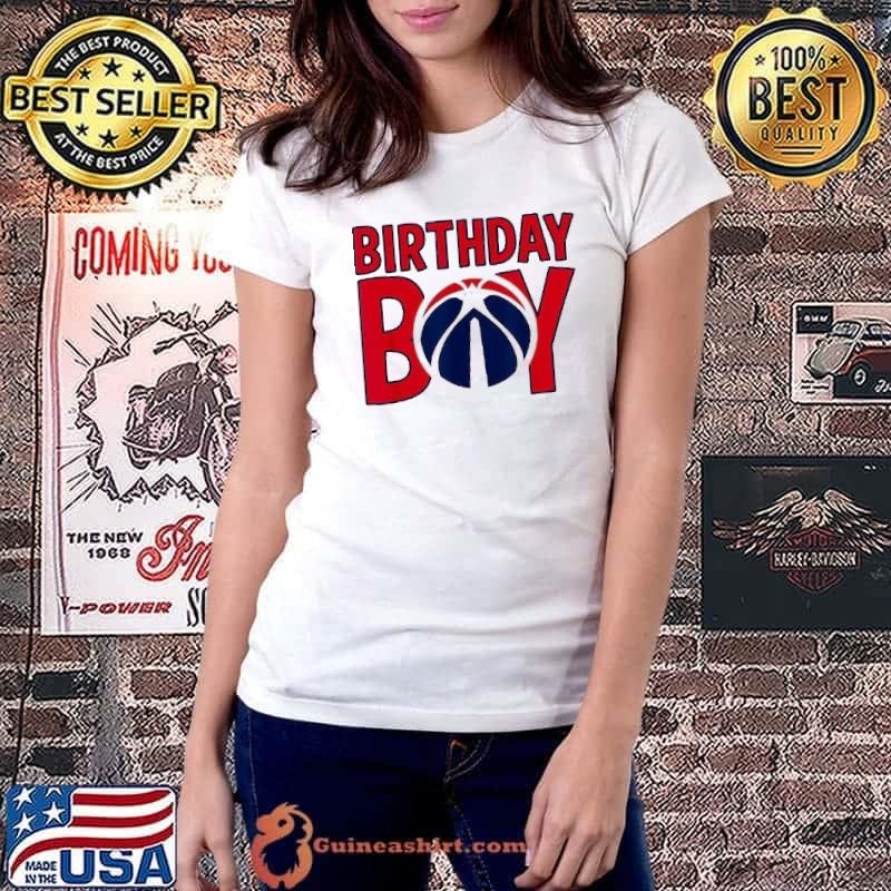 Washington Wizards NBA Birthday Boy shirt