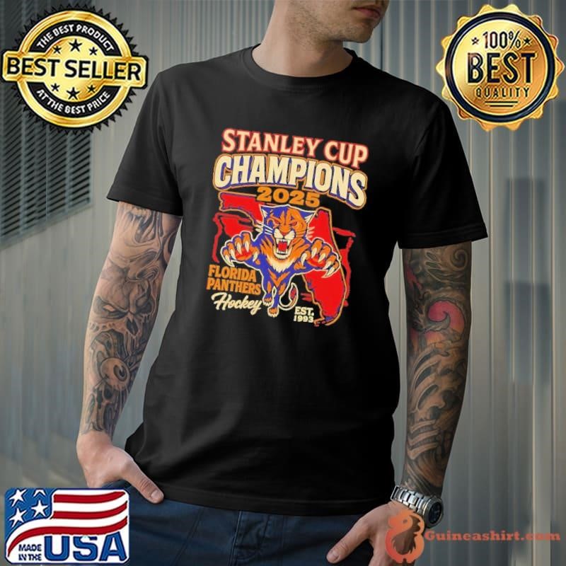 2025 Stanley Cup Championship Florida Panthers est 1993 Unisex