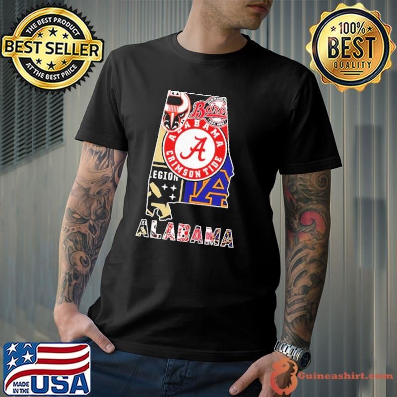 Alabama sports team map logo Unisex