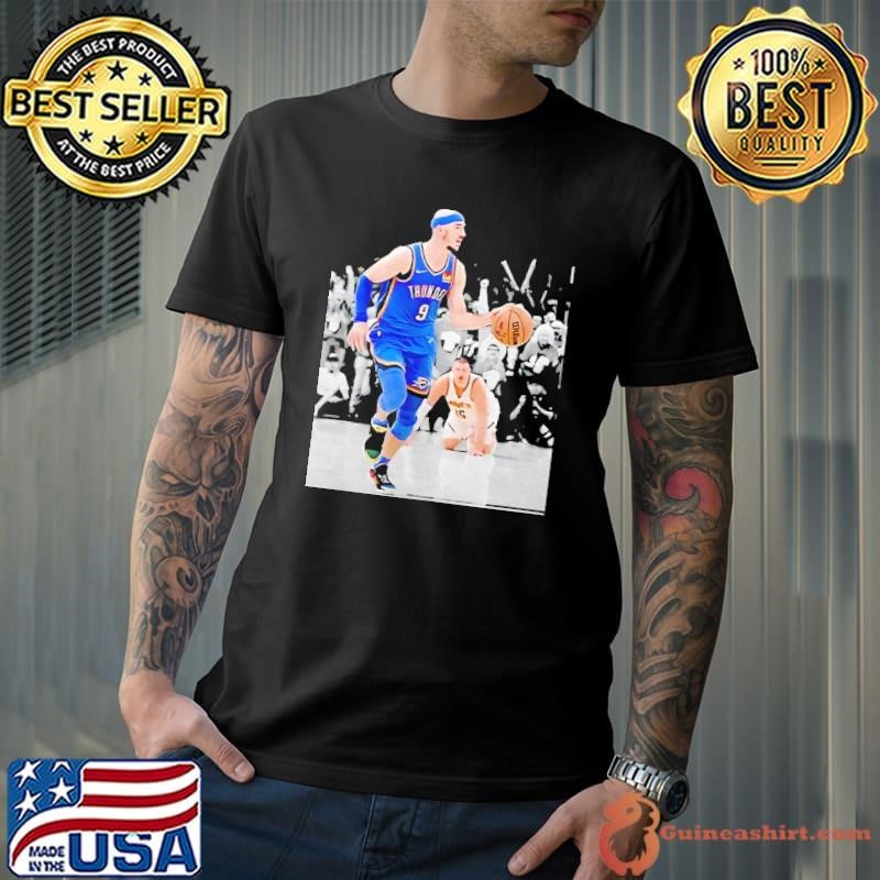 Alex Caruso Oklahoma City Thunder with Nikola Jokic Denver Nuggets meme Unisex