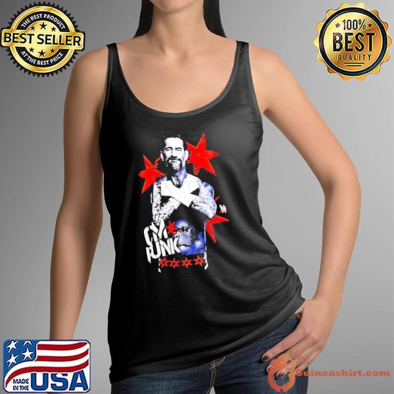 CM Punk Culture Kings x WWE vintage signature shirt