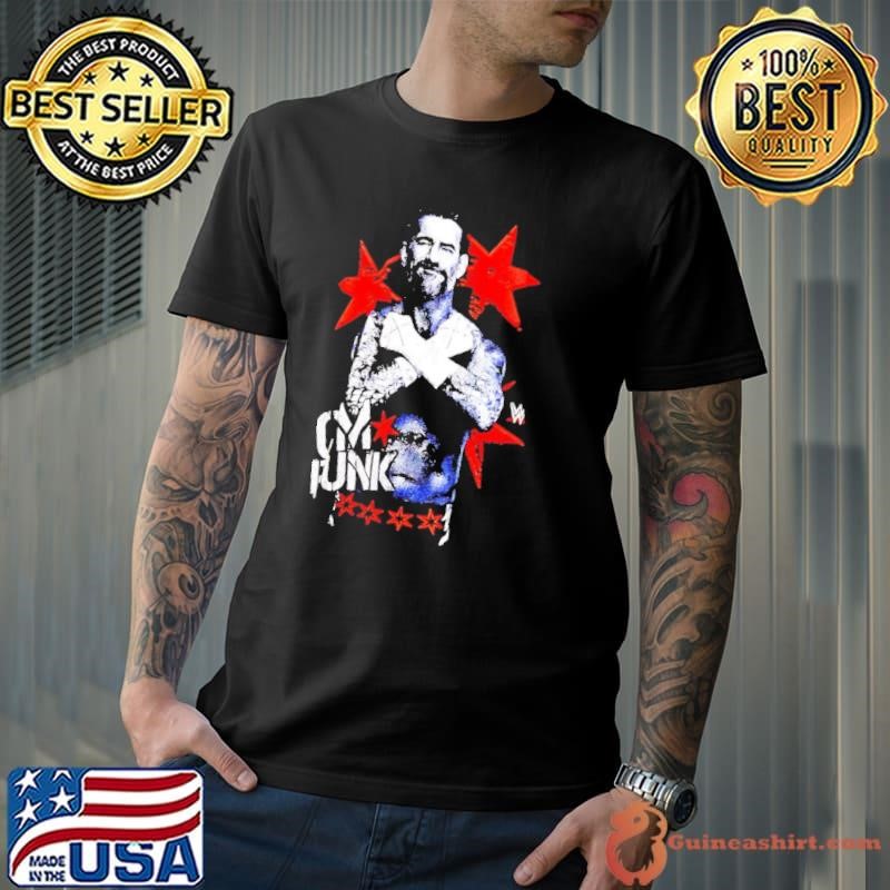 CM Punk Culture Kings x WWE vintage signature Unisex