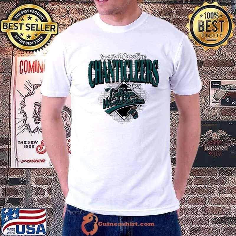 Coastal Carolina Chanticleers Baseball 2025 College World Series Unisex