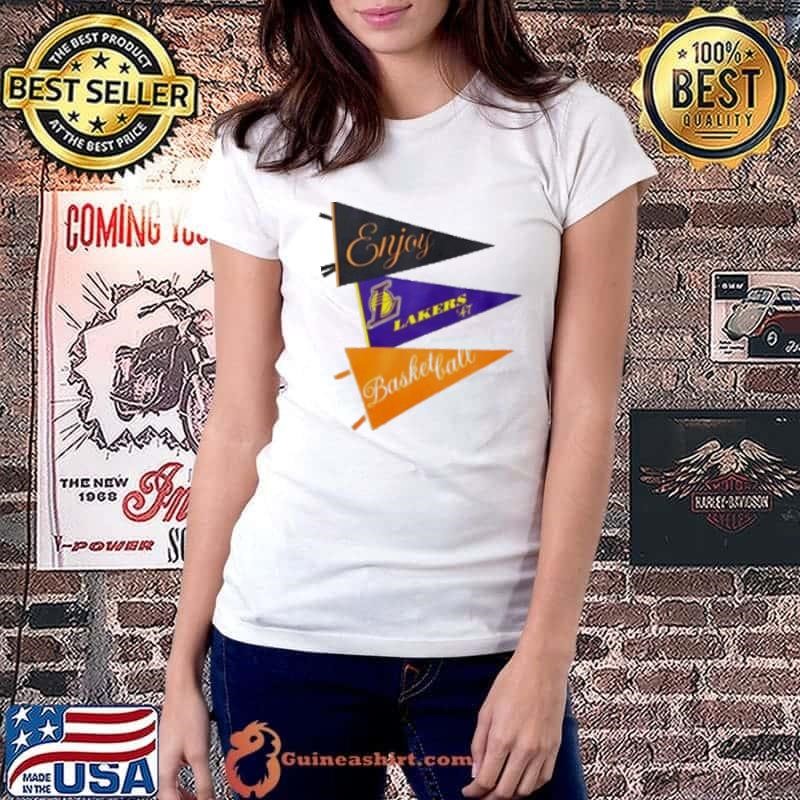 Enjoy Basketball X Los Angeles Lakers Hoop Enthusiast Capsule Collection Shirt