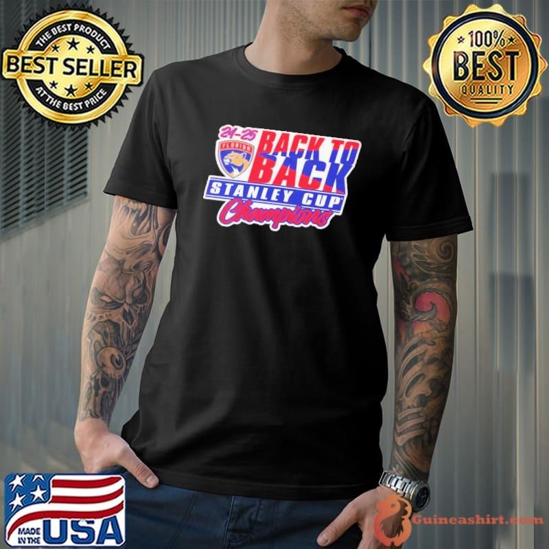 Florida Panthers 24-25 Back To Back Stanley Cup Champions Unisex