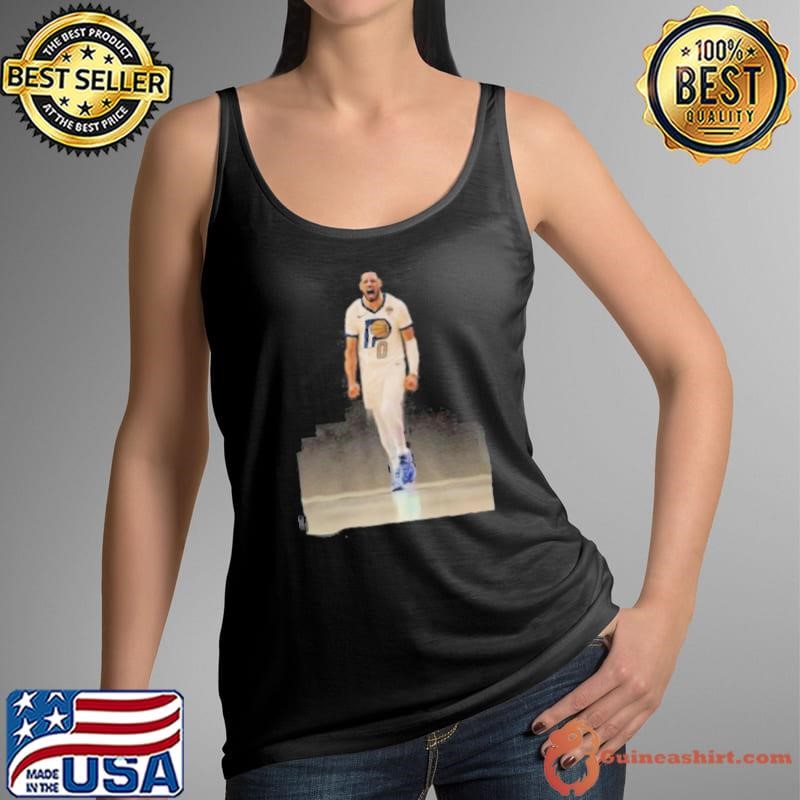 Haliburton Pacers Basketball Player 0 Shirt