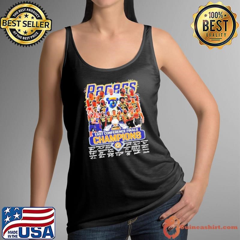 Indiana Pacers 2024 2025 East Conference Finals Champions signature shirt