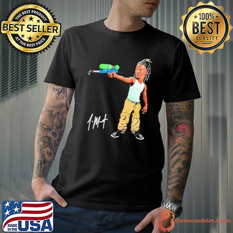Ja Morant Super Soaker Memphis Grizzlies Cartoon Signature Unisex