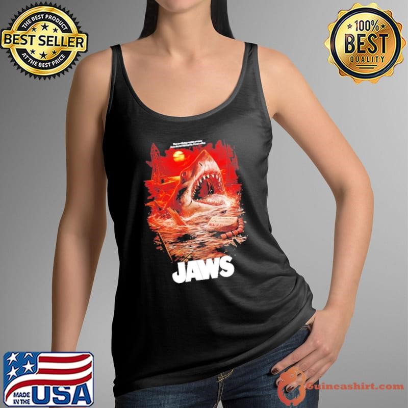 Jaws the terrifying motion picture shirt
