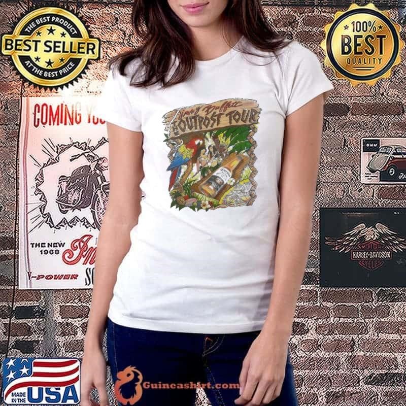 Jimmy Buffett 1991 the outpost tour shirt
