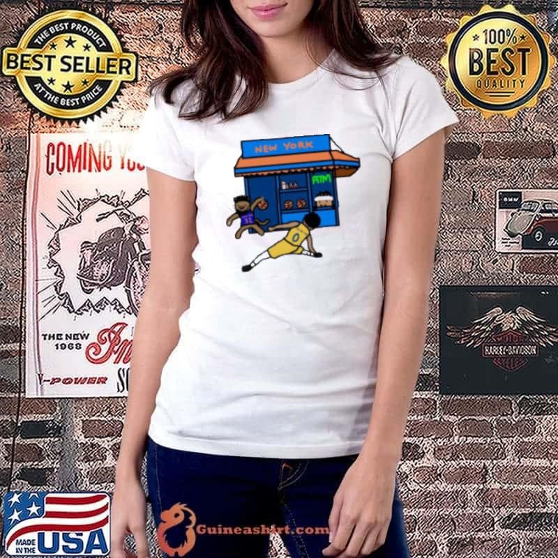 Karl Anthony Towns Bodega KAT vs Tyrese Haliburton cartoon shirt