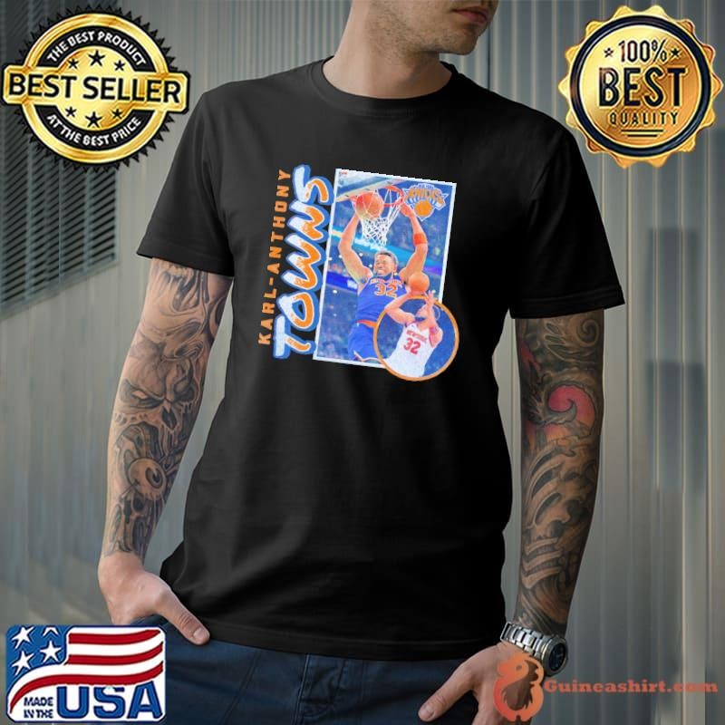 Karl-Anthony Towns New York Knicks Player Graphic Unisex
