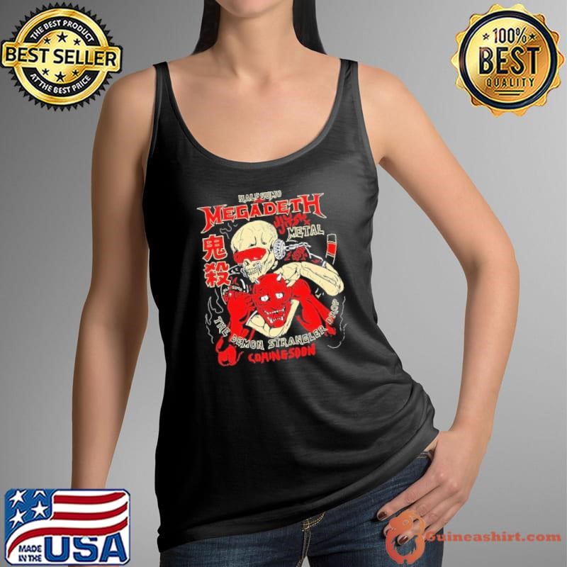 Megadeth x Half Sumo x Jiu Jitsu x Metal The Demon Strangler Drop Shirt