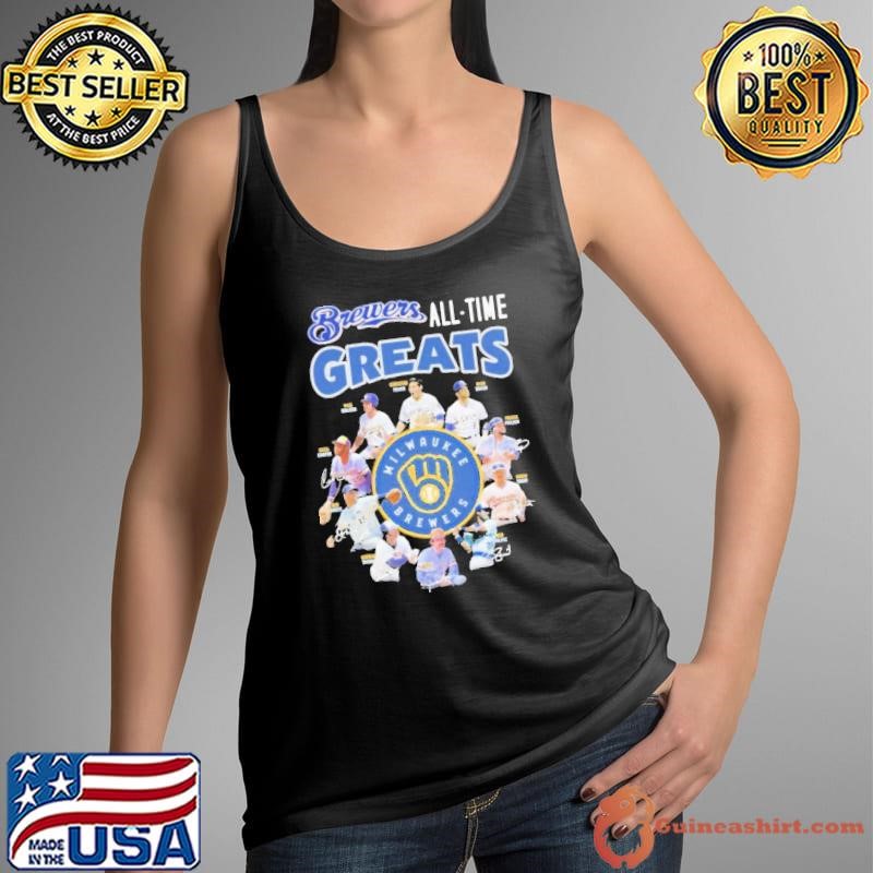 Milwaukee Brewers All-Time Greats Signature Shirt