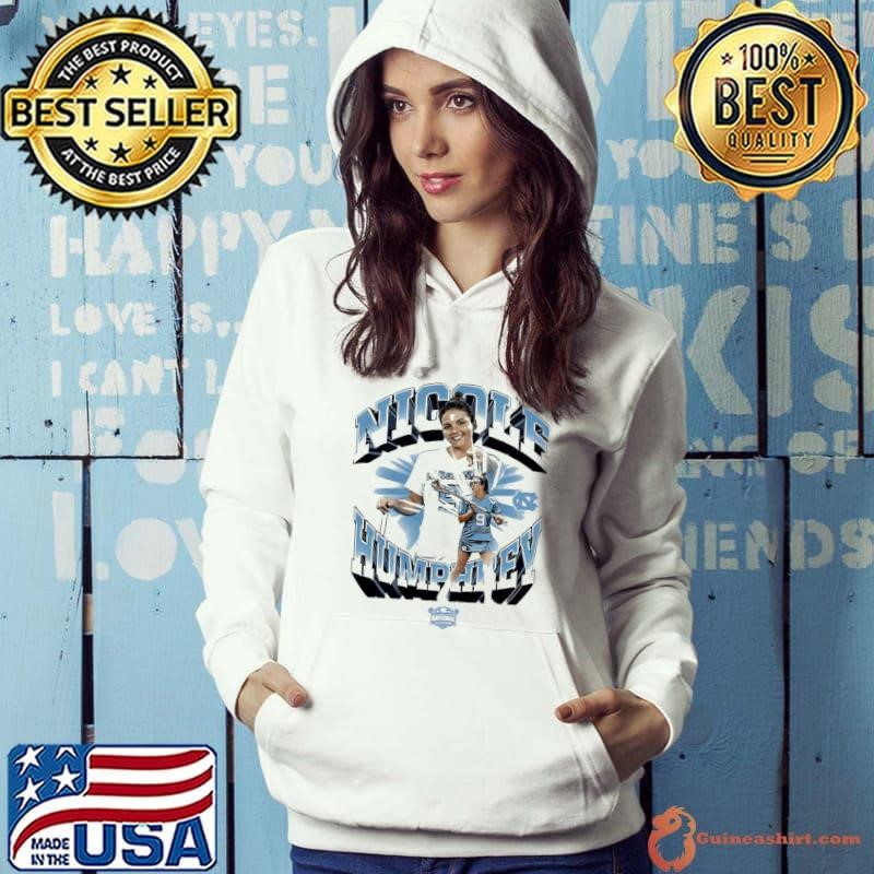 Nicole Humphrey UNC Lacrosse 2025 Champions Hoodie