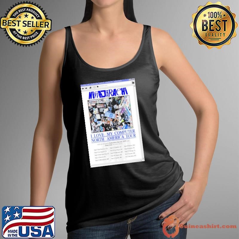 Ninajirachi I Love My Computer North America Tour 2025 Poster Shirt