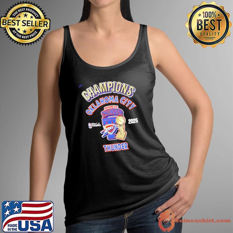 Okc Thunder 2025 Nba Champions Pro Finals shirt