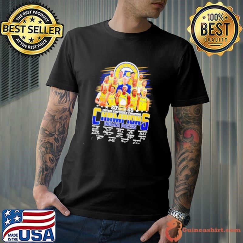 Oklahoma City Thunder 2025 Eastern Conference Champions signatures graphic Unisex