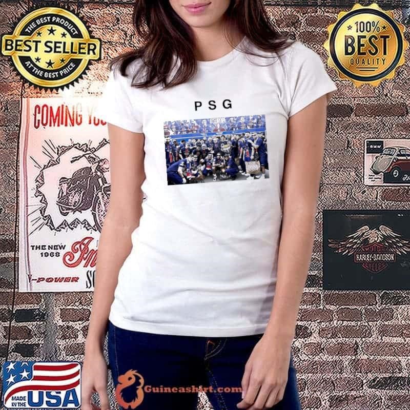 Paris Saint Germain FC Champions 2025 Picture shirt