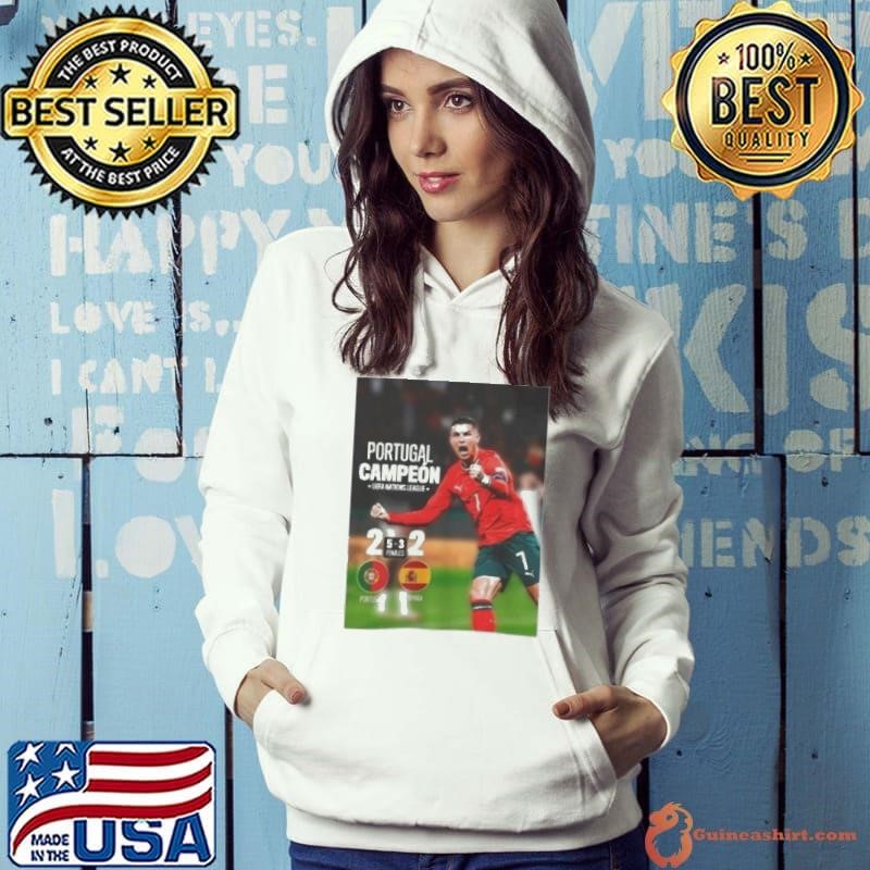 Portugal National Team Uefa Nations League June 2025 Victory Hoodie