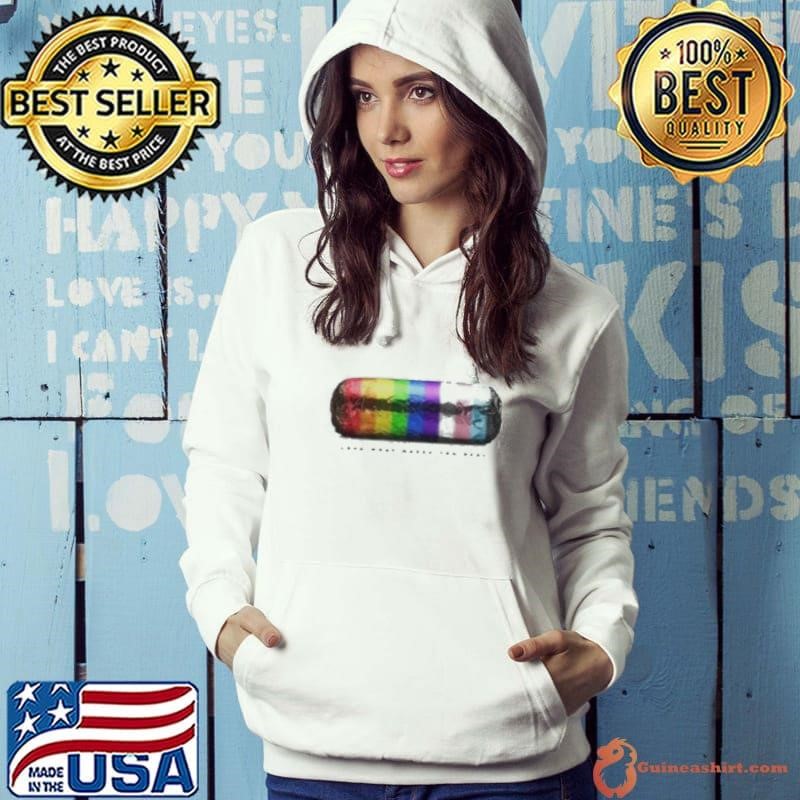 Rainbow burrito love what makes you real LGBT shirt