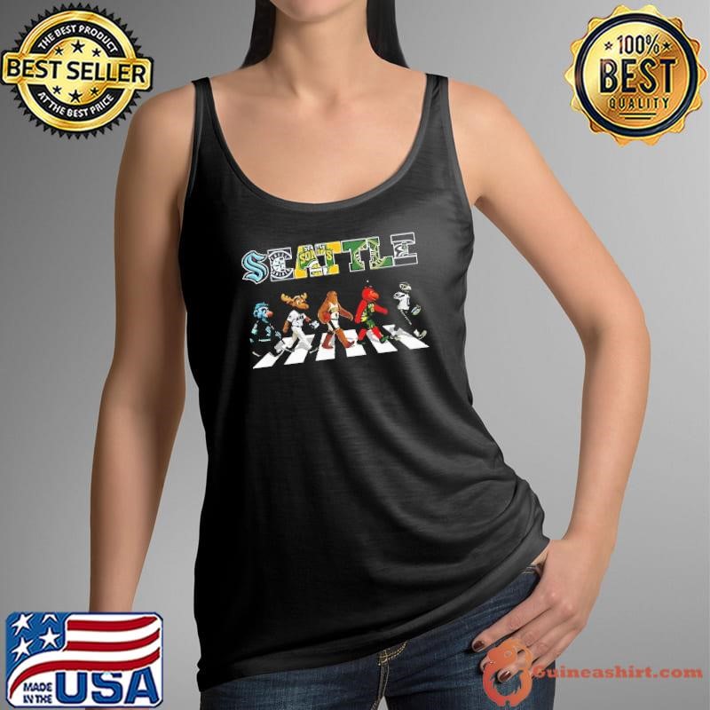 Seattle Abbey Road sports team mascot shirt