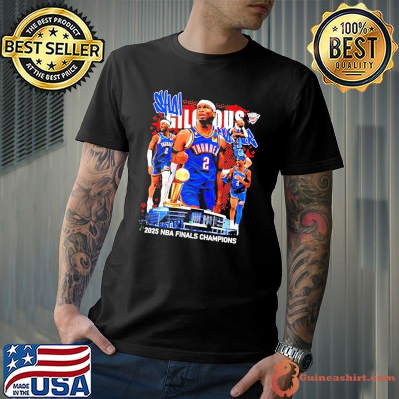 Shai Gilgeous-Alexander Oklahoma City Thunder 2025 Nba Finals Champions Unisex
