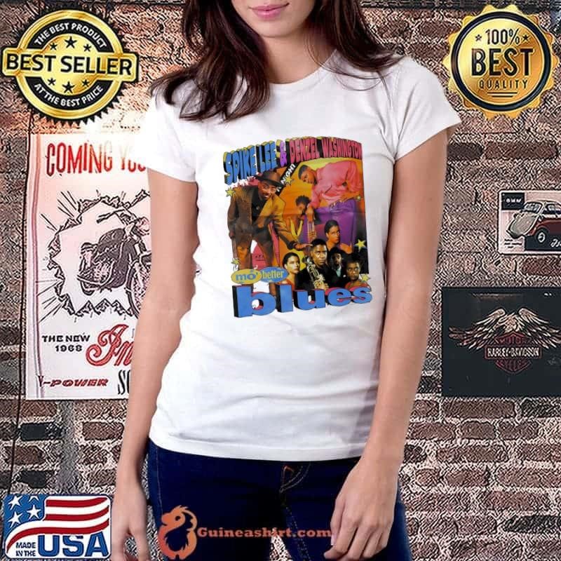 Spike Lee and Denzel Washington Mo Better Blues Vintage shirt
