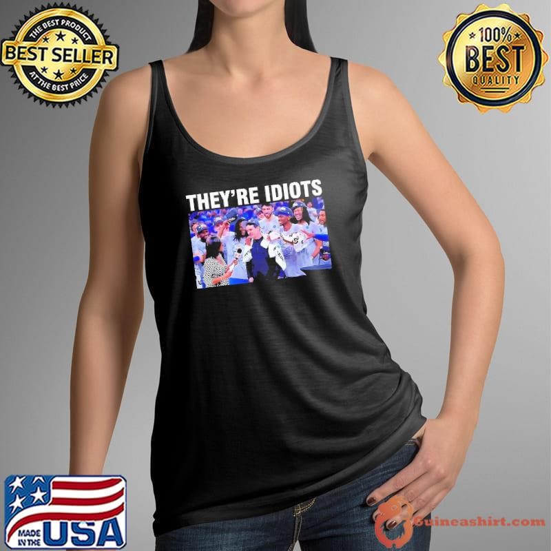 They’re idiots meme Oklahoma City Thunder basketball champions 2025 shirt