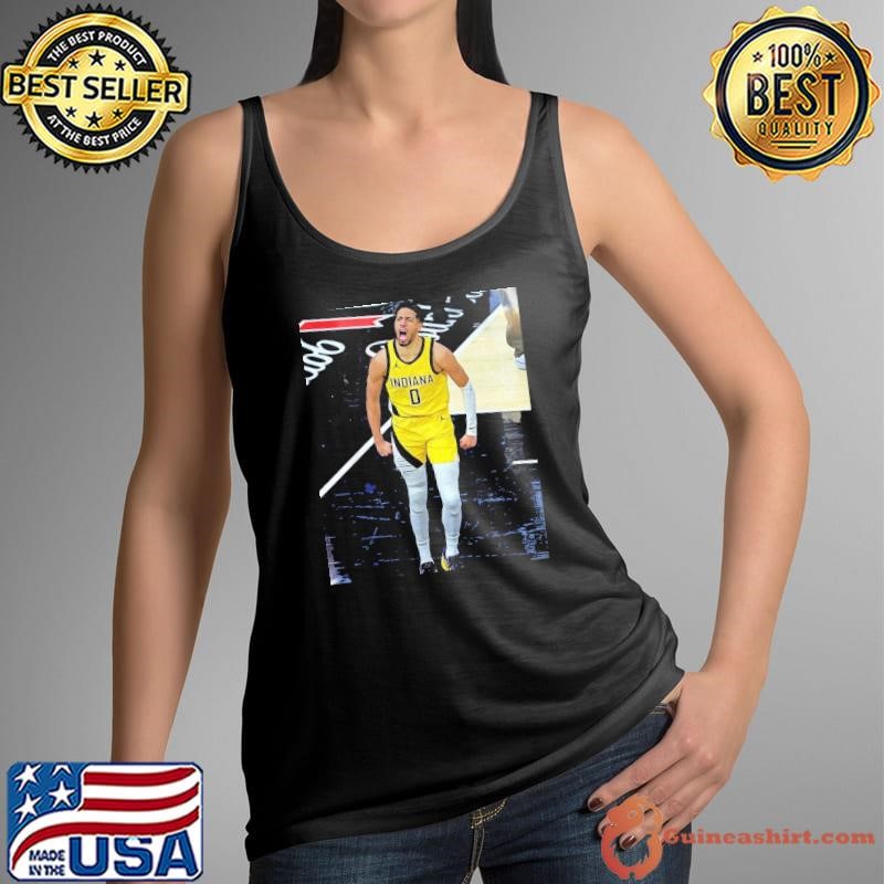 Tyrese Haliburton Indiana Pacers game frames shirt