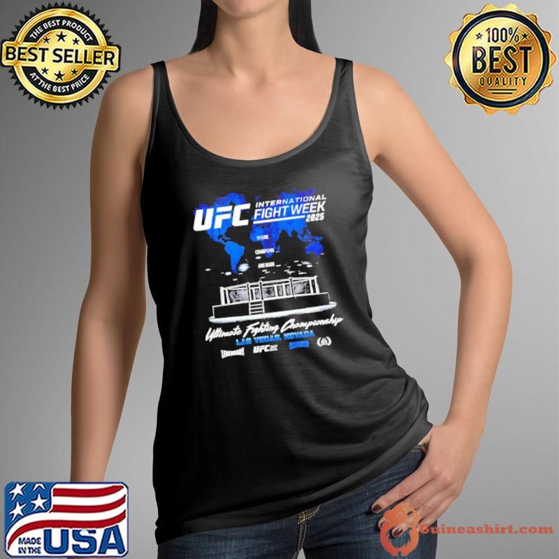 UFC 2025 International Fight Week Core Logo shirt