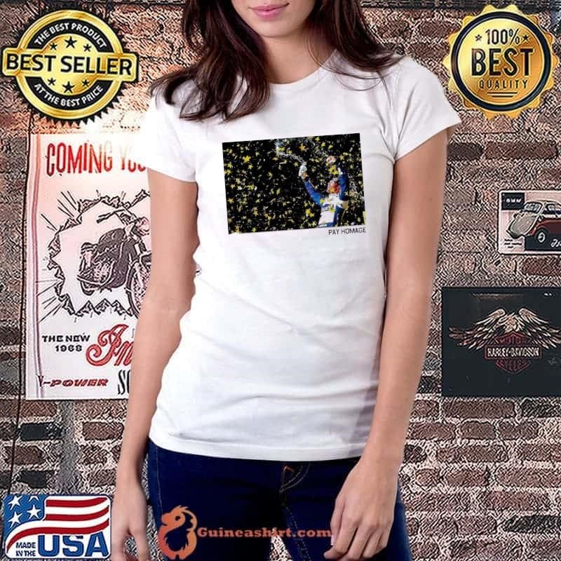 Victory Celebration Jimmie Johnson Pay Homage Nascar Legend Shirt