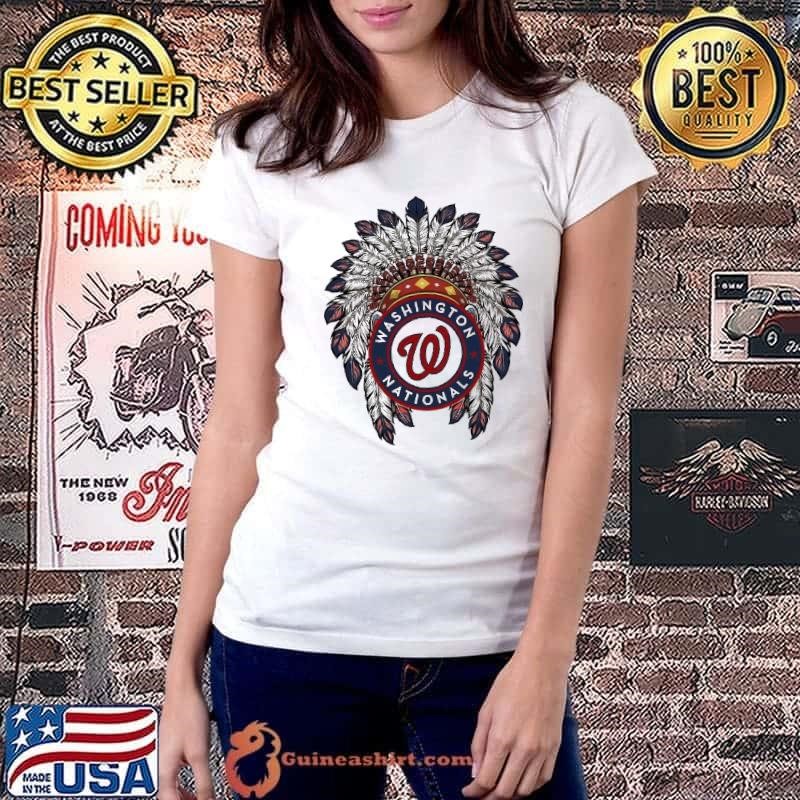 Washington Nationals Native American logo shirt