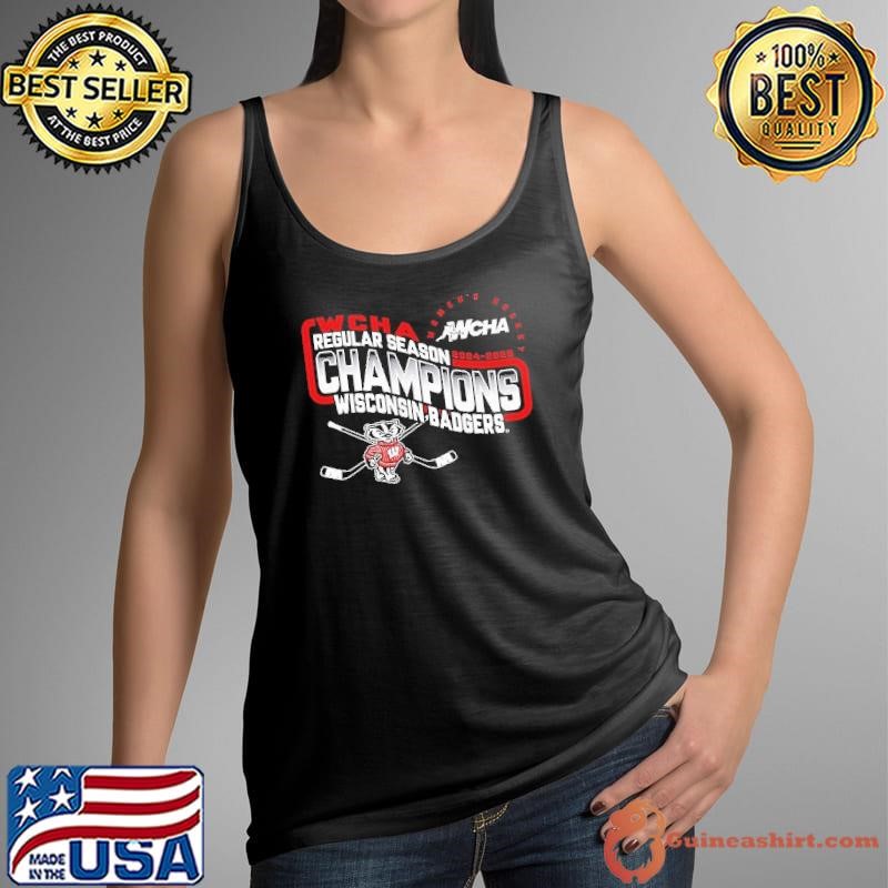 Wisconsin Badgers WCHA Women’s Hockey Regular Season Champions shirt