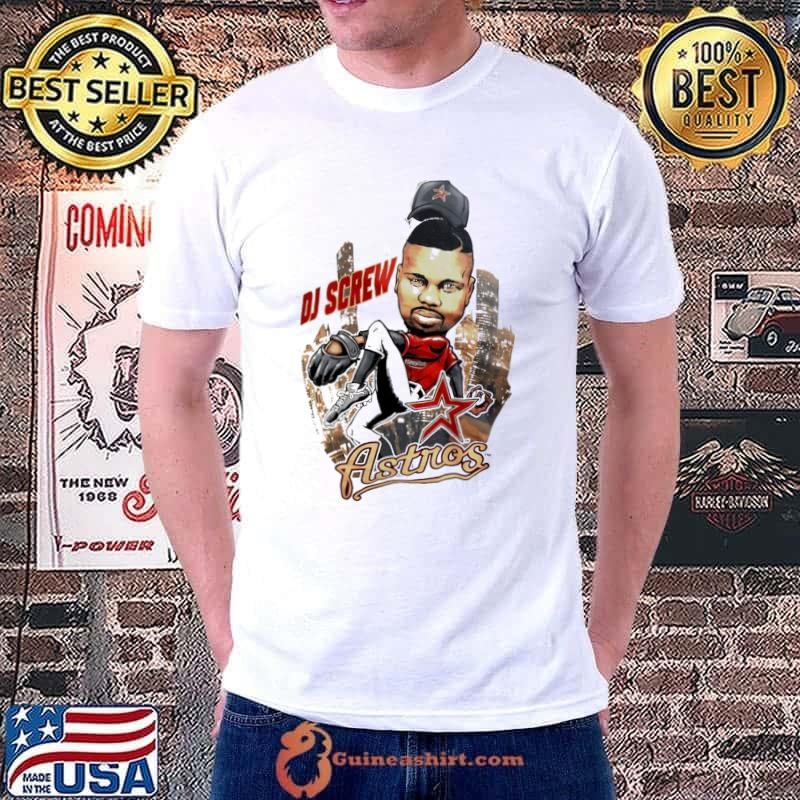 DJ Screw Houston Astros city skyline shirt