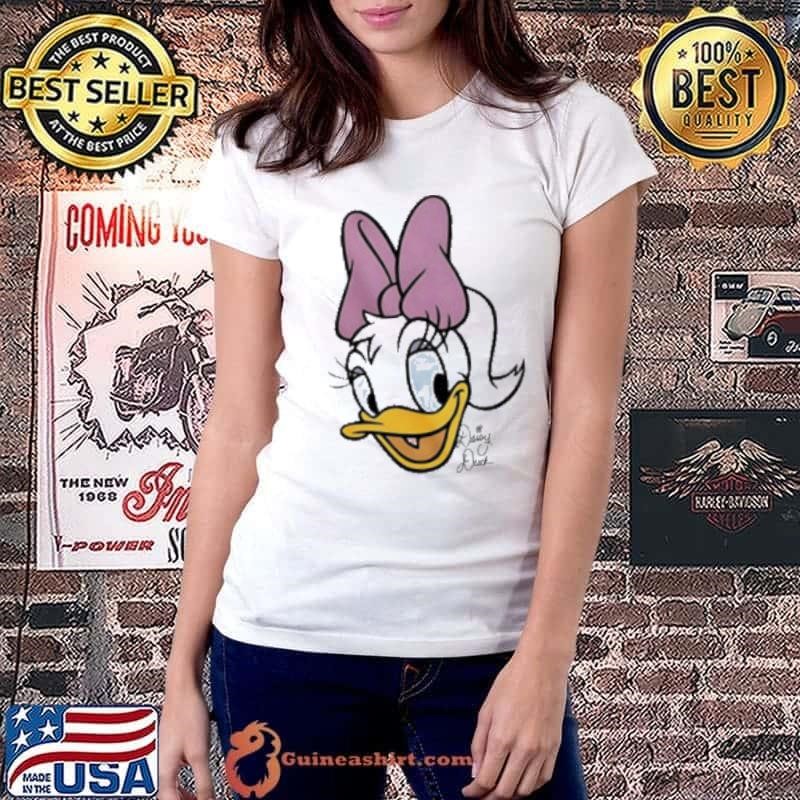 Daisy Duck Disney Big Face Shirt