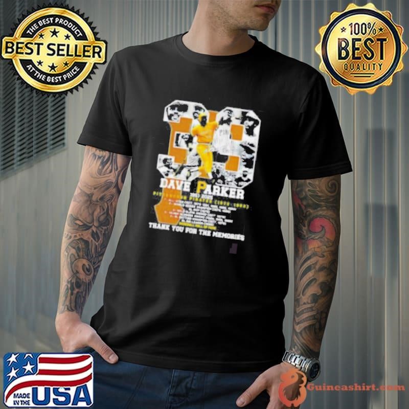 Dave Parker #39 Pittsburgh Pirates 1951 2025 thank you for the memories signature Unisex