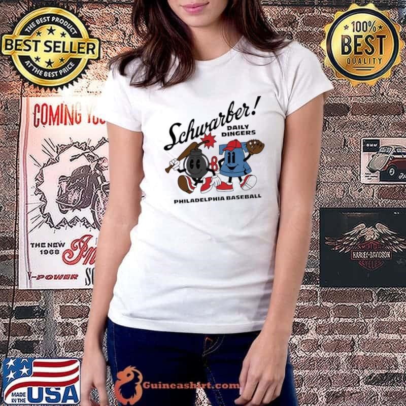 Kyle Schwarber Daily Dingers Philadelphia Phillies Mid-Summer shirt