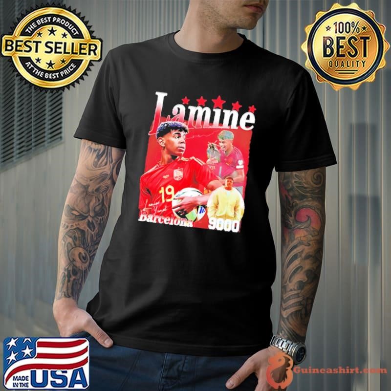 Lamine Yamal Barcelona FC 9000 graphic shirt