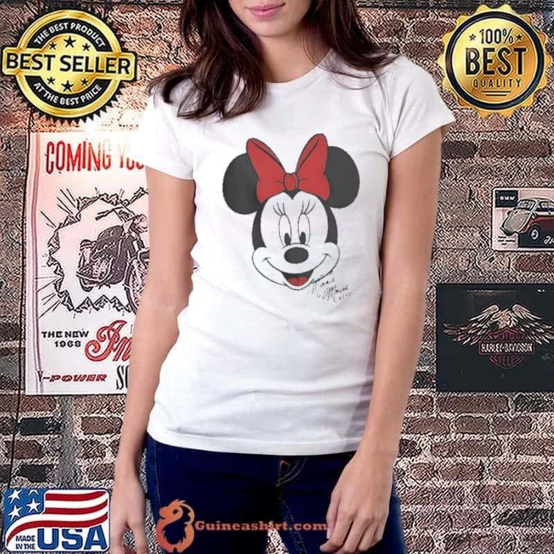 Minnie Mouse Disney Big Face Shirt
