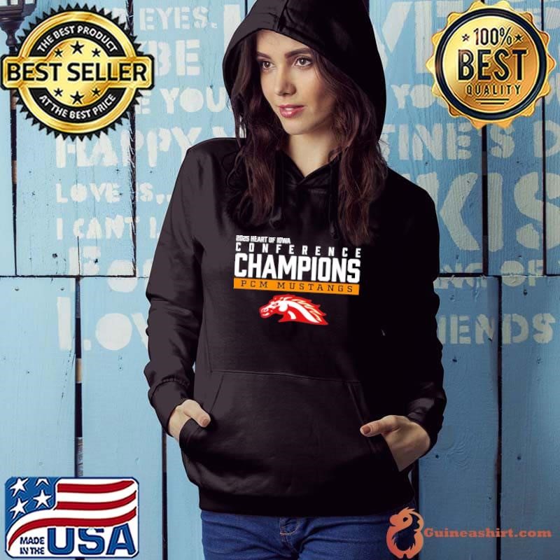 PCM Mustangs 2025 Heart of Iowa Conference Champions Hoodie