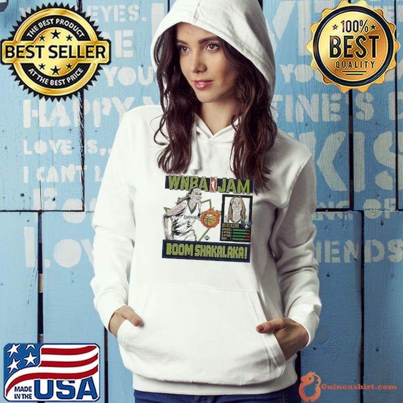 Paige Bueckers Dallas Wings WNBA Jam boom shakalaka Hoodie