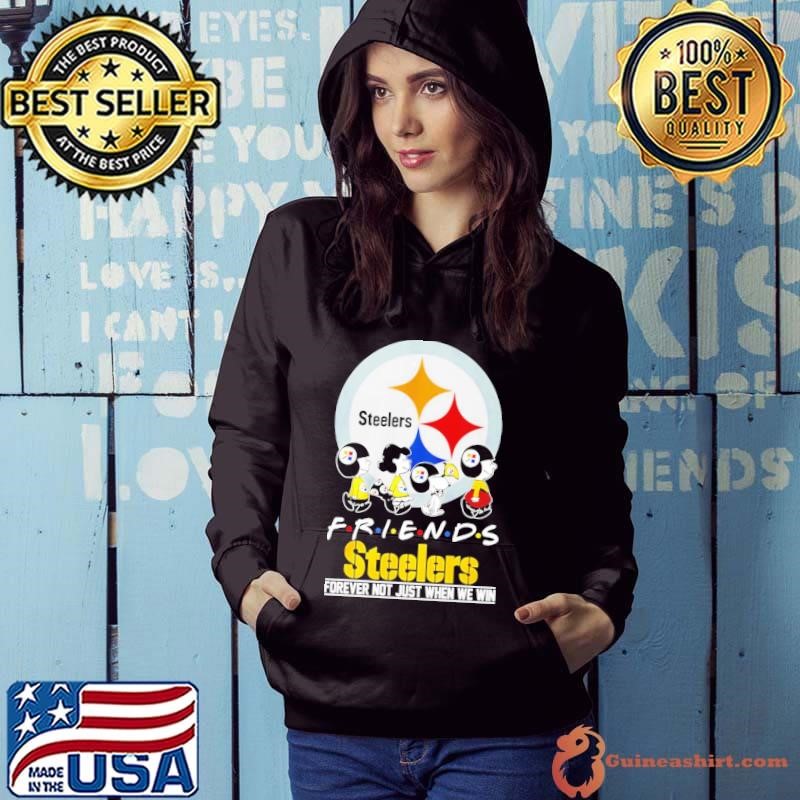 Snoopy x Pittsburgh Steelers Friends forever not just when we win Hoodie