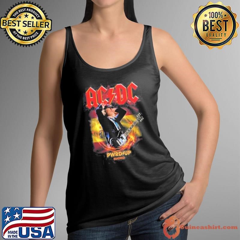 Spain Madric2 PWR ACDC UP Tour 2025 shirt